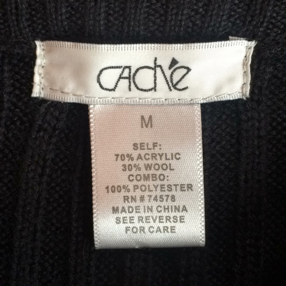 Cache sexy zip front sweater - Picture 8 of 8
